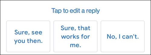 Google Smart Reply est une des premières applications grand public d'un modèle d'IA générative